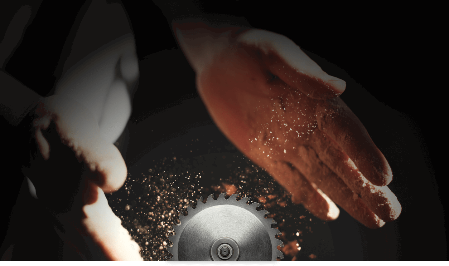 Handen Zaag Header