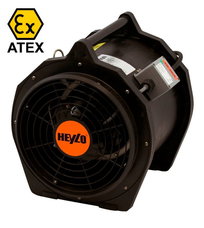 Heylo PowerVent 4200 ATEX explosieveilige ventilator