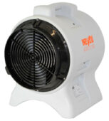 Heylo HV 2000 axiaal ventilator bouw industrie compact